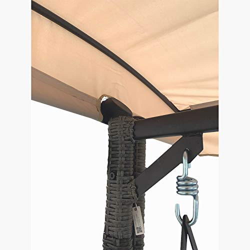 Garden Winds Replacement Canopy Top Cover for The Lakewood Swing Model 18S6072Y-V, RVS415Y - Will NOT FIT Any Other Model