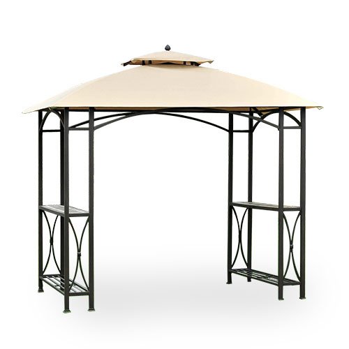 Garden Winds Replacement Canopy for The Sheridan Grill Gazebo - Standard 350 - Beige