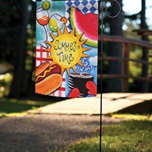 Toland Home Garden 112611 Summer Fun summer Flag 12x18 Inch Double Sided summer Garden Flag for Outdoor House Picnic Flag Yard Decoration