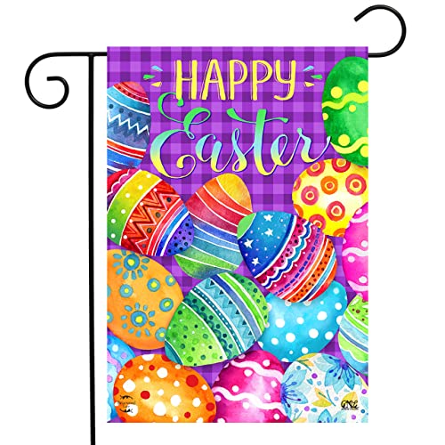 Briarwood Lane Painted Easter Eggs Holiday Garden Flag 12.5" x 18"