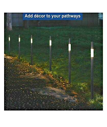 Westinghouse Solar Lights Outdoor LED Garden Path Lighting Waterproof Solar Powered Pathway Lights Decorative Landscape Lights for Garden Patio Lawn Courtyard Lane Walkway (8-Pack)