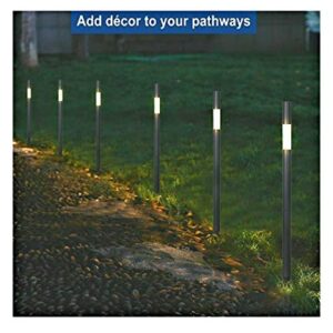 Westinghouse Solar Lights Outdoor LED Garden Path Lighting Waterproof Solar Powered Pathway Lights Decorative Landscape Lights for Garden Patio Lawn Courtyard Lane Walkway (8-Pack)