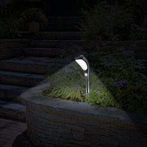 AMIR Solar Landscape Spotlights Outdoor, IPX5 Waterproof Solar Powered Security led, Motion Sensor Light for Yard Garden Patio Driveway Pool (Latest Version)