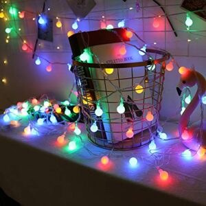 E-lishine 19ft /40LED Stars String Light Battery Operated,Decorative Stars Lights for Home, Party, Christmas, Wedding, Garden (19, Color)