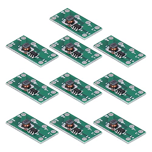 10 Pcs Solar Lamp Circuit Board Module Solar Landscape Light Circuit Board Module for DIY Street Lamp Garden Lawn Lamp Road Stud Light