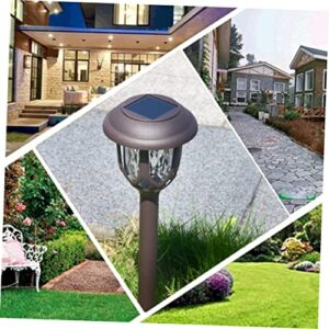 OSALADI Outdoor Decor Yard Light Villa Walkway Patio Lamp LED Warm Lawn Plug Driveway Lighting Outdoor for Solar Garden Outside Lights Night Courtyard Pathway Power Drivewaywarm Solar Lights Outdoor