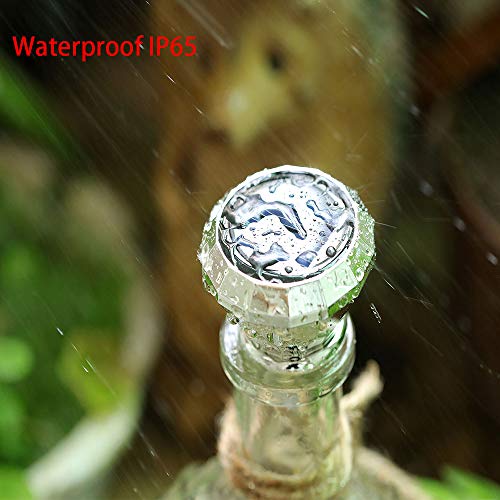 Solar Wine Bottle Lights，Diamond Wine Cork Lights 12 Pack 20LED Solar Powered Decorations Indoor/Outdoor Garden Mini String Lights for DIY/Decor/Party/Wedding/Christmas/Halloween-Mixed Packaging