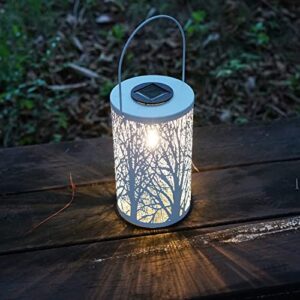solar outdoor lanterns lights table lamp led garden hanging lanterns decorations waterproof metal with handle solar powered edison light bulb for yard pathway landscape tabletop tree hanging (1)