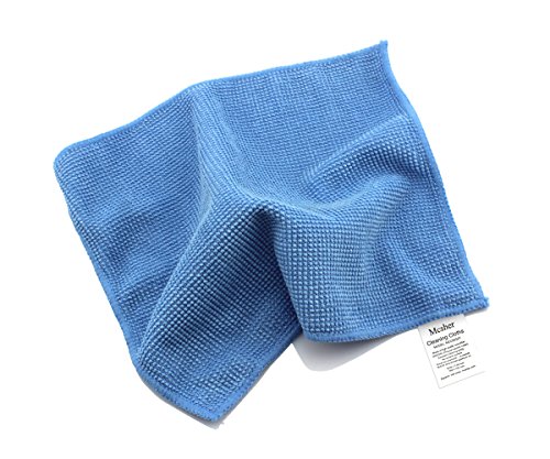 Microfiber Cleaning Cloths - 6 Pack, Blue, 6"x 7" Inch