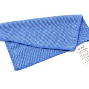 Microfiber Cleaning Cloths - 6 Pack, Blue, 6"x 7" Inch