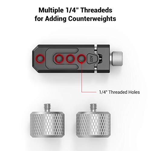 SMALLRIG Counterweight Kit Compatible with DJI RS2/RSC2/RS 3/RS 3 Pro and Zhiyun Crane 2S/3S/Weebill S and Moza Air 2/AirCross 2 Gimbal Stabilizers - 3125