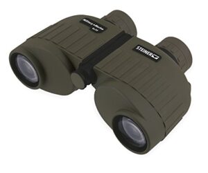 steiner military-marine series binoculars, lightweight tactical precision optics for any situation, waterproof, green, 8×30