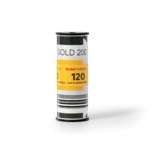 Kodak Professional Gold 200 Color Negative Film (120 Roll Film, 5-Pack)