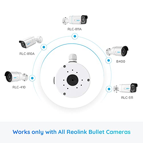 REOLINK Junction Box B10 Designed Camera B400, RLC-410-5MP, RLC-511, RLC-810A, RLC-811A, RLC-812A