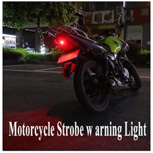 4PCS LED Strobe Lights 7 Colors Drone Anti-Collision Lights Rechargeable Night Warning Light for Car Motorcycle Aircraft RC Boat