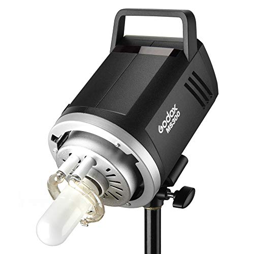 Godox MS300 Compact Studio Flash 300W 2.4G Wireless Monolight with 150W Modeling Lamp,Outstanding Power Output Stability,Anti-Preflash,Bowens Mount,5600±200K CCT,0.1～1.8S Recycle Time