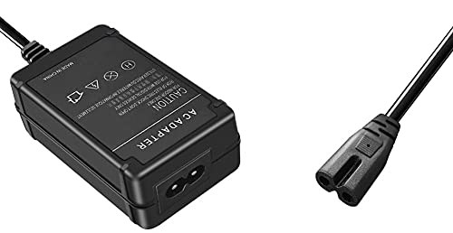 TKDY AC-L100 for Sony Handycam Camcorder Charger, ACL100 Power Adapter Supply Cord for DCR TRV128 TRV103 TRV130 TRV150, CCD-TRV108 TRV308 Replace AC-L10A L10B L15A L15B L100A L100B L100C.