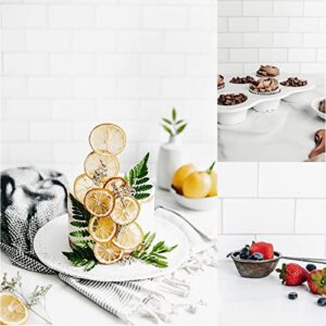 2-Sided 2 PCS Photo Backdrop Boards, Flat Lay Food Photography Background, Durable Waterproof Product Photography, 24x24 Inch, BEIYANG