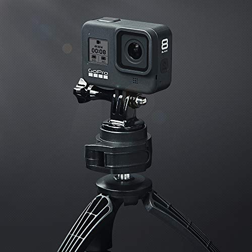 Sametop Tripod Mount Adapter Screw Mount Compatible with GoPro Hero 11, 10, 9, 8, 7, 6, 5, 4, Session, 3+, 3, 2, 1, Hero (2018), Fusion, Max, DJI Osmo, Sjcam, Xiaoyi Action Cameras (5 Packs)
