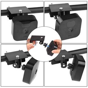 Gutter Mount for All-New Blink Outdoor & Blink XT / XT2 Camera, Adjustable Weatherproof Aluminum Alloy Mount Bracket for Blink Home Security System (2 Pack, Black)