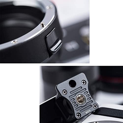 EF-EOS M Lens Adapter Auto-Focus Lens Converter Ring Compatible for Canon EF/EF-S Lens and Canon EOS-M (EF-M Mount) Camera EOS M M2 M3 M5 M6 M10 M50 M100