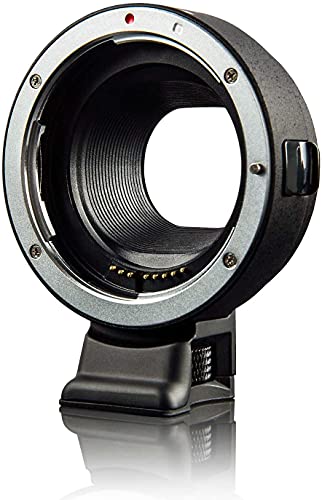 EF-EOS M Lens Adapter Auto-Focus Lens Converter Ring Compatible for Canon EF/EF-S Lens and Canon EOS-M (EF-M Mount) Camera EOS M M2 M3 M5 M6 M10 M50 M100