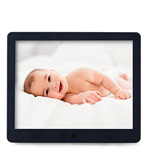 Pix-Star 10 inch WiFi Digital Picture Frame, Share Videos and Photos Instantly by Email or App, Motion Sensor, IPS Display, Effortless One Minute Setup, Highly Giftable