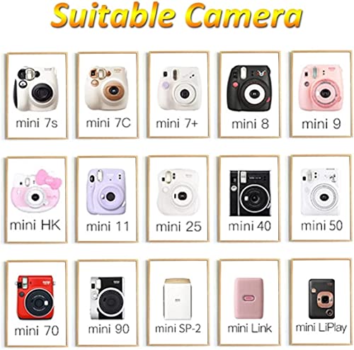 Boomph's Fujifilm Instax Mini Instant Film Kit: 40 Shoots Total, (10 Sheets x 4) - Capture Memories Anytime, Anywhere