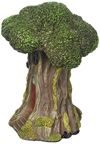 Touch of Nature 55614 Fairy Garden Led Tree House, 6"