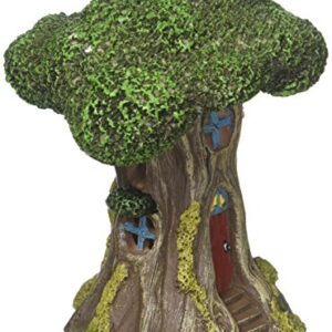 Touch of Nature 55614 Fairy Garden Led Tree House, 6"