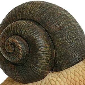 C&F Garden Decor Outdoor Polyresin Snails-A Pair Statue 14020