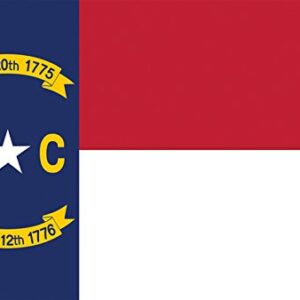 Toland Home Garden North Carolina State Flag 28 x 40-Inch Decorative USA-Produced House Flag