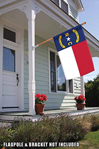 Toland Home Garden North Carolina State Flag 28 x 40-Inch Decorative USA-Produced House Flag