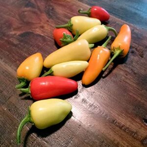 david’s garden seeds pepper hot santa fe grande fba-00060 (multi) 25 non-gmo, heirloom seeds