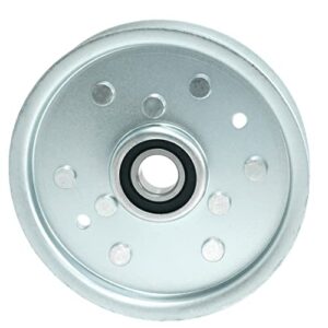 q&p Outdoor Power Idler Pulley Replace John Deere Part AM121108 Compatible with Sabre Models 1438 1538 1742 and 15.542 Scotts Models S1642 and S1742