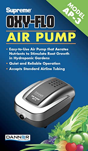 Danner Manufacturing, Inc., Supreme Oxy-Flo Air Pump, 2.8 watt, 40513