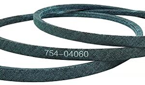 Qissiq Mower 42” Deck Drive Belt for MTD Cub Cadet Troy-Bilt 754-04060 954-04060 754-04060B 954-04060B