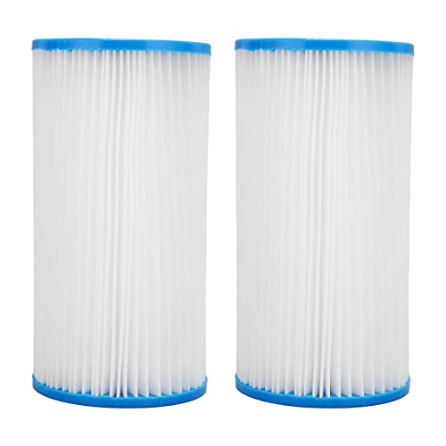 RvSky Garden kit 2Pcs Pool Filter Cartridge Filter Replacement for Hot Tubs Spas Children's Swimming Pool