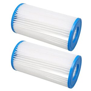 RvSky Garden kit 2Pcs Pool Filter Cartridge Filter Replacement for Hot Tubs Spas Children's Swimming Pool