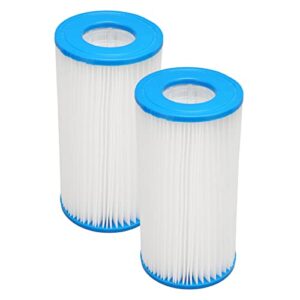 RvSky Garden kit 2Pcs Pool Filter Cartridge Filter Replacement for Hot Tubs Spas Children's Swimming Pool