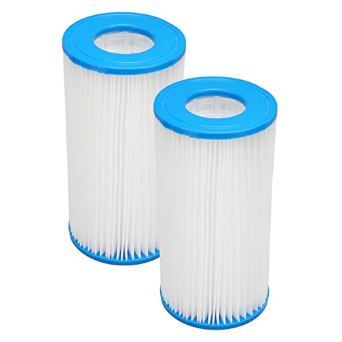 RvSky Garden kit 2Pcs Pool Filter Cartridge Filter Replacement for Hot Tubs Spas Children's Swimming Pool