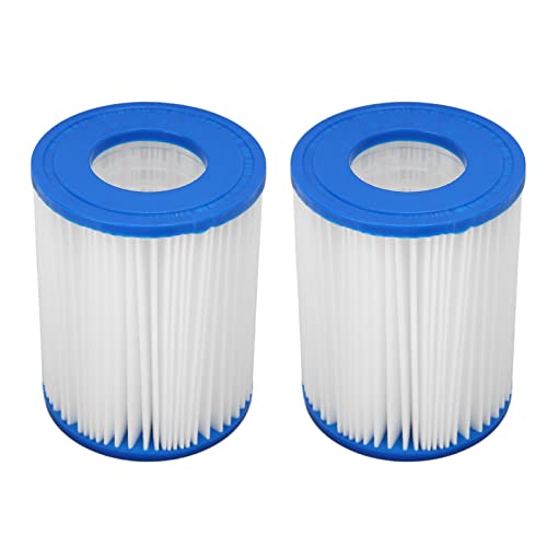 RvSky Garden Kit 2Pcs Children's Pool Filter Washable Swimming Pool Filter Spa Filter Replacement for Hot Tubs