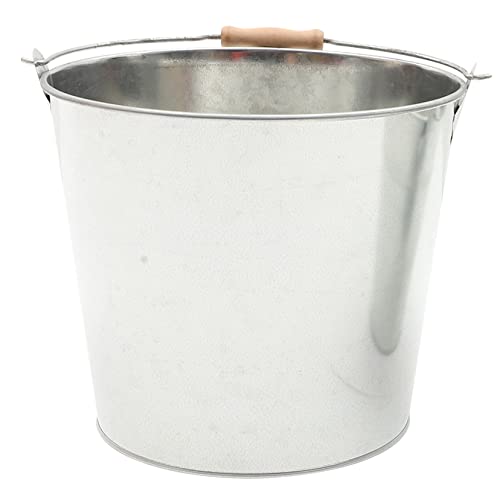 Luxshiny Metal Bucket Cm Accessory Pits Ash Multi-use Buckets Wear-resistant Practical Garden Home Bin Incinerator Money Fireplace Pit Burn Multi-function with for Metal Handheld Ash Bucket