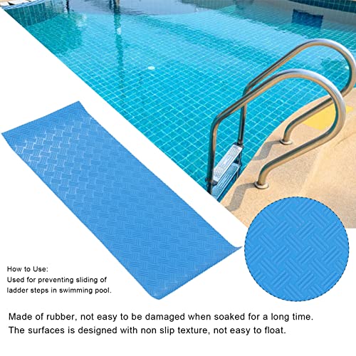 Garden kit 2Pcs Swimming Pool Ladder Mat Rubber Protective Floor Step Pad 1cm Set Kit