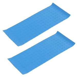 Garden kit 2Pcs Swimming Pool Ladder Mat Rubber Protective Floor Step Pad 1cm Set Kit