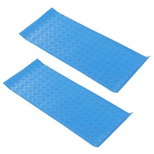 Garden kit 2Pcs Swimming Pool Ladder Mat Rubber Protective Floor Step Pad 1cm Set Kit