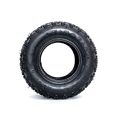 UCUT 13x5.00-6 Turf Tires for Lawn and Garden Mower, 13x5x6” Lawnmower Tires ,2PR,Tubeless,295LBS Capacity,(2 PCS)