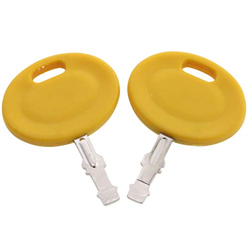 JEENDA 2PCS Ignition Keys 625-05000 625-05002 925-2054A Compatible with Lawn Mower MTD Cub Cadet Troy Bilt Craftsman Replaces 925-1744A 925-1745 925-1745A 725-1745 725-2054 (2)