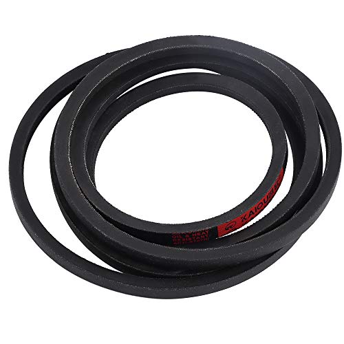 Kuupo 144959 Riding Mowers Deck Belt for Craftsman LT1000 LT2000 LT3000 DYT4000 160855 130801 138255 AYP Sears Roper Poulan 532144959 Tractor Drive Belt 1/2x95 for Craftsman 42" Mower