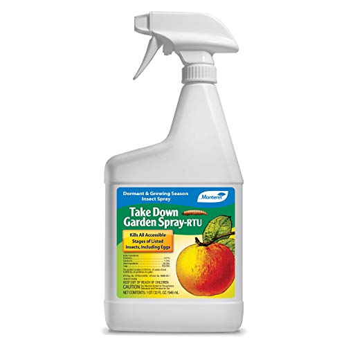 Monterey LG6232 Take Down Garden Spray Ready to Use Insecticide/Pesticide Treatment for Control of Insects, 32 oz